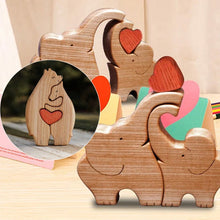 Last inn bildet i Galleri-visningsprogrammet, 💖Håndskårne omfavnende dyr i tre💕- Den beste gaven til dine kjære🎁