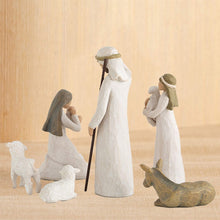Last inn bildet i Galleri-visningsprogrammet, Willow Tree Nativity Figurines 6 PCs Resin Easter Ornament