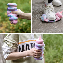 Last inn bildet i Galleri-visningsprogrammet, Niedliche faltbare Wasserflaschen aus Silikon