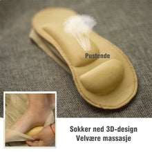 Last inn bildet i Galleri-visningsprogrammet, 3D fotmassasje polstrede usynlige sokker til damer