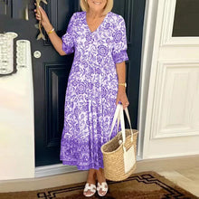 Last inn bildet i Galleri-visningsprogrammet, Lady Summer V-hals Bohemian Dress