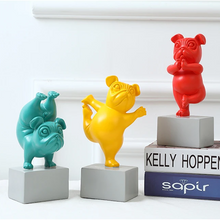 Last inn bildet i Galleri-visningsprogrammet, Yoga Bulldog Statue Ornament