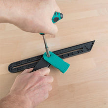 Last inn bildet i Galleri-visningsprogrammet, Vinkelmåleverktøy med låsespak.