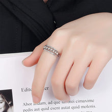 Last inn bildet i Galleri-visningsprogrammet, Anti-angst fidget ring med roterende perler