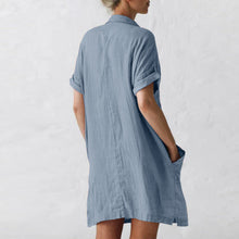 Last inn bildet i Galleri-visningsprogrammet, Skjortekjole med lomme