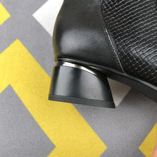 Last inn bildet i Galleri-visningsprogrammet, Høyhælsko i ekte skinn for kvinner