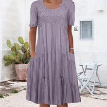 Last inn bildet i Galleri-visningsprogrammet, Ensfarget kjole