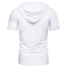 Last inn bildet i Galleri-visningsprogrammet, Uformell sommer t-skjorte med snøring for menn