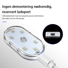 Last inn bildet i Galleri-visningsprogrammet, LED berøringsfølsomt dekorativt stemningslys for bilen