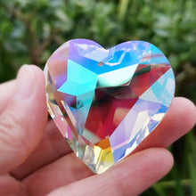 Last inn bildet i Galleri-visningsprogrammet, Hengende hjerte Suncatcher Prisme Crafts