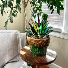 Last inn bildet i Galleri-visningsprogrammet, Mini potteplanter dekorasjon hagepynt