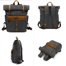 Last inn bildet i Galleri-visningsprogrammet, Klassisk lær ryggsekk