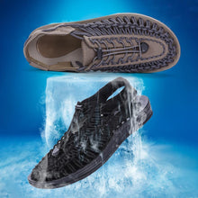 Last inn bildet i Galleri-visningsprogrammet, Utendørs pustende vevde sandaler