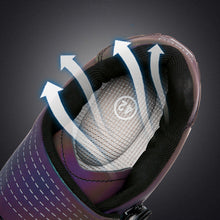 Last inn bildet i Galleri-visningsprogrammet, Fargerike reflekterende fjellsko med lås sykkelsko