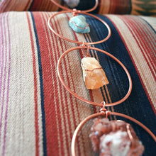Last inn bildet i Galleri-visningsprogrammet, Raw Crystal 7 Chakra Gemstone Veggdekor