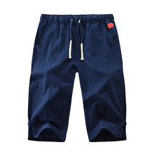 Last inn bildet i Galleri-visningsprogrammet, Cotton and Linen Five Point Tie Shorts