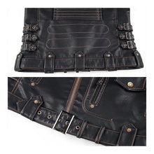 Last inn bildet i Galleri-visningsprogrammet, Vintage Skinn Jakke