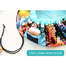 Last inn bildet i Galleri-visningsprogrammet, Sminkeveske i havfruefarge