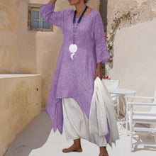 Last inn bildet i Galleri-visningsprogrammet, Asymmetrisk løs kjole