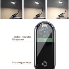 Last inn bildet i Galleri-visningsprogrammet, Bærbar USB oppladbar LED-berøringslampe med klype