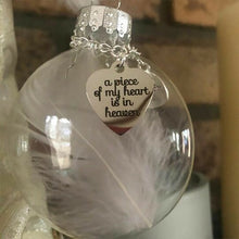 Last inn bildet i Galleri-visningsprogrammet, Christmas Feather Ball Ornamenter