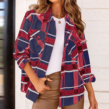 Last inn bildet i Galleri-visningsprogrammet, Rutete skjortejakke