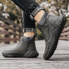 Last inn bildet i Galleri-visningsprogrammet, Menn Retro sklisikre uformelle ankelboots