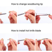 Last inn bildet i Galleri-visningsprogrammet, Professional Wood Burning Set