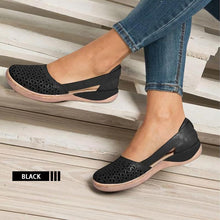 Last inn bildet i Galleri-visningsprogrammet, Woman Round-toe Hollow-out Breathable Flat Sandal