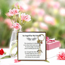 Last inn bildet i Galleri-visningsprogrammet, Engel nøkkelring - bestevenn gave