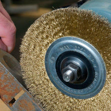 Last inn bildet i Galleri-visningsprogrammet, Ståltråd-børstehode for polering og sliping