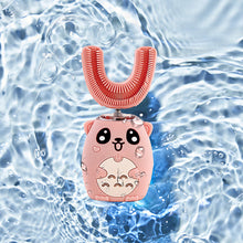 Last inn bildet i Galleri-visningsprogrammet, Elektrisk U-formet tannbørste for barn