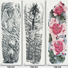 Last inn bildet i Galleri-visningsprogrammet, Full Arm sleeve Tattoo Waterproof temporary tattoo Sticker