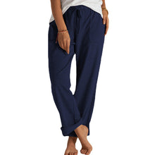 Last inn bildet i Galleri-visningsprogrammet, Løs Strikkebukse med Snøring og Lommer