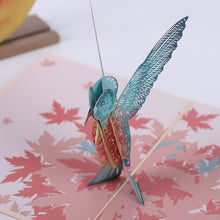 Last inn bildet i Galleri-visningsprogrammet, Kolibri Pop-Up Kort