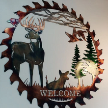 Last inn bildet i Galleri-visningsprogrammet, Wall Metal Art Home Decor