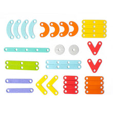 Last inn bildet i Galleri-visningsprogrammet, Montessori Pegboard Puslespill