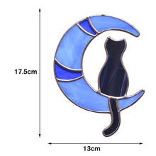 Last inn bildet i Galleri-visningsprogrammet, Måne katt anheng