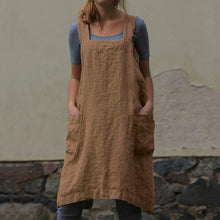 Last inn bildet i Galleri-visningsprogrammet, Tankkjole med firkantet hals og lommer