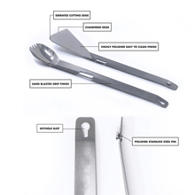 Last inn bildet i Galleri-visningsprogrammet, Hirundo® Titanium Outdoor Cooking Multi-Function Tool