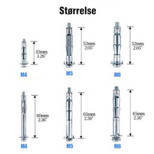 Last inn bildet i Galleri-visningsprogrammet, Ekspansjonsbolter for Hulromvegger