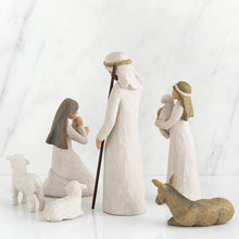 Last inn bildet i Galleri-visningsprogrammet, Willow Tree Nativity Figurines 6 PCs Resin Easter Ornament