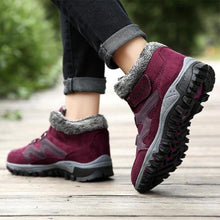 Last inn bildet i Galleri-visningsprogrammet, Vintervarme fuskepelsfor Snøsko for par