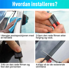 Last inn bildet i Galleri-visningsprogrammet, Kantbånd av frontruter