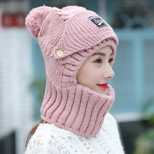 Last inn bildet i Galleri-visningsprogrammet, Windproof warm hat with scarf