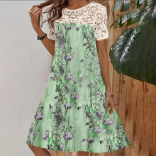 Last inn bildet i Galleri-visningsprogrammet, Slank kjole med blonder