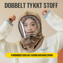 Last inn bildet i Galleri-visningsprogrammet, Winter cycling anti-fog mask hat