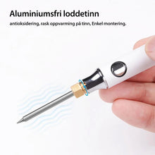 Last inn bildet i Galleri-visningsprogrammet, USB bærbart elektrisk loddeboltsett