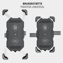 Last inn bildet i Galleri-visningsprogrammet, Mobiltelefon trådløs lader for motorsykkel