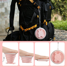 Last inn bildet i Galleri-visningsprogrammet, Sammenleggbare Silikon Vannkopper med Lokk